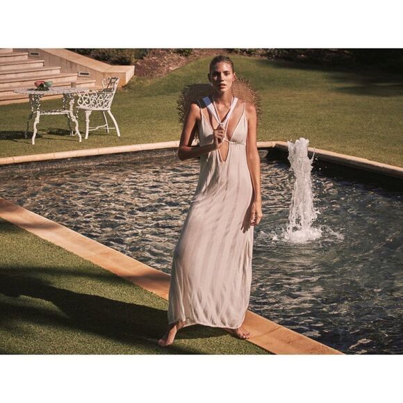 Devon Windsor Paloma Dress White - Picture 5 of 13